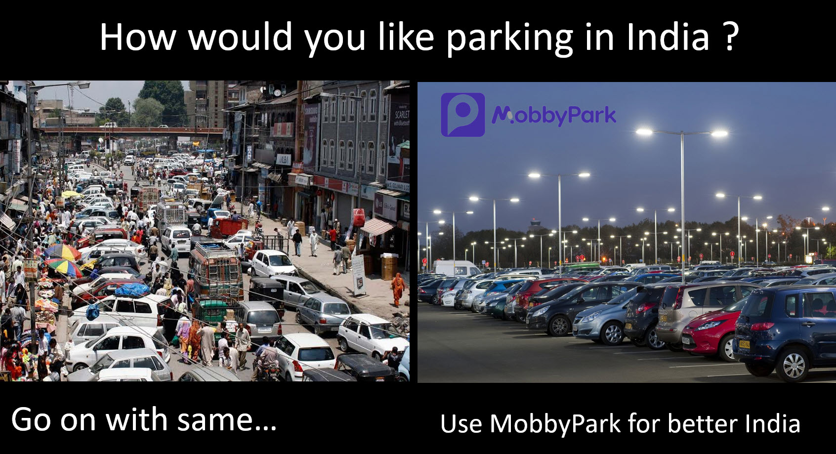 How would you like parking in India